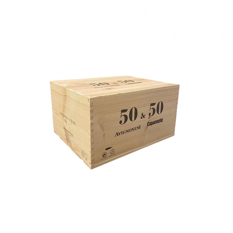 Cassa in legno Avignonesi 50&50